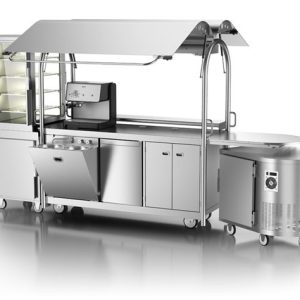 Live Cooking Stations & Chaat Counter