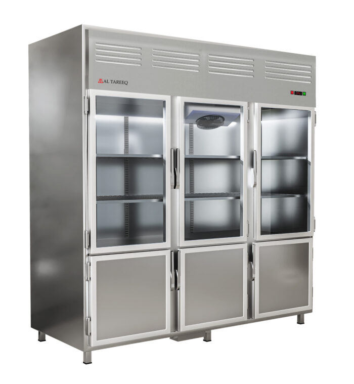 Upright Refrigerator Tripple -              Model URD6GS-218-CL