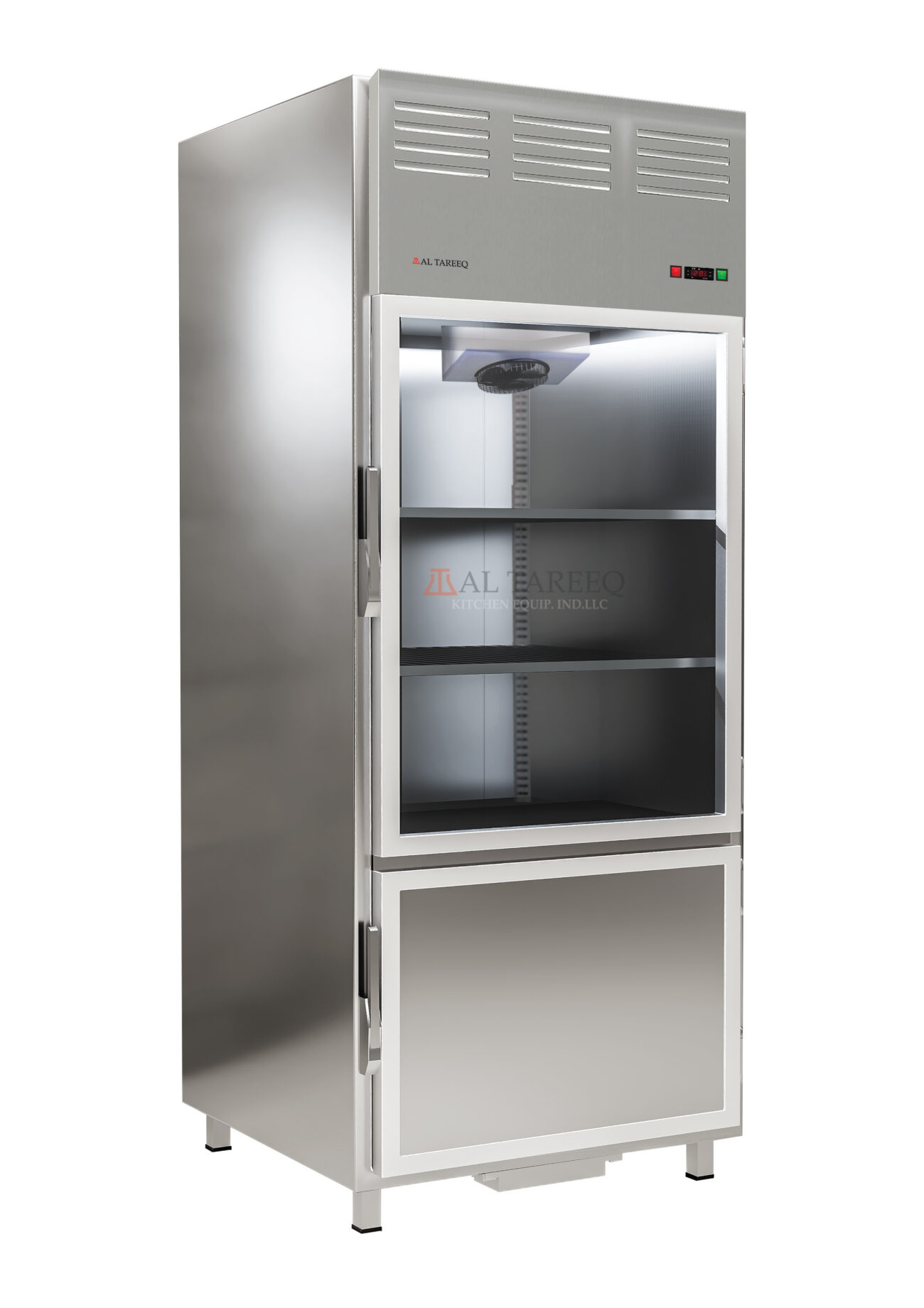 upright chiller single door