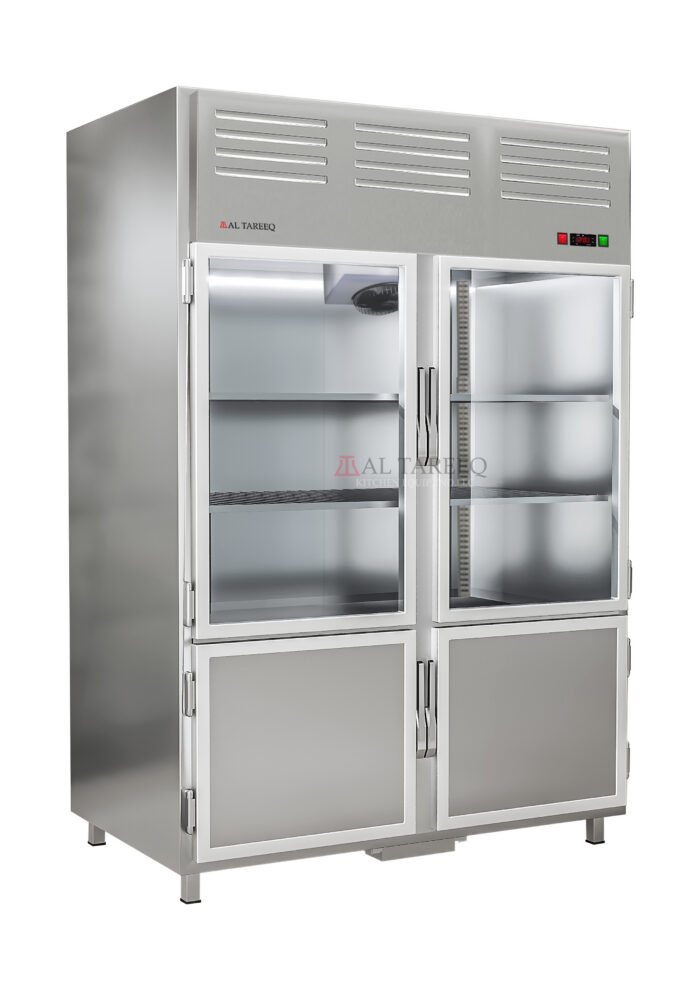 Upright Refrigerator Double -              Model URD4GS-158-CL
