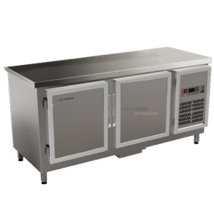 Work Top Refrigerator 2 Door - Model WRD2S-187-CL