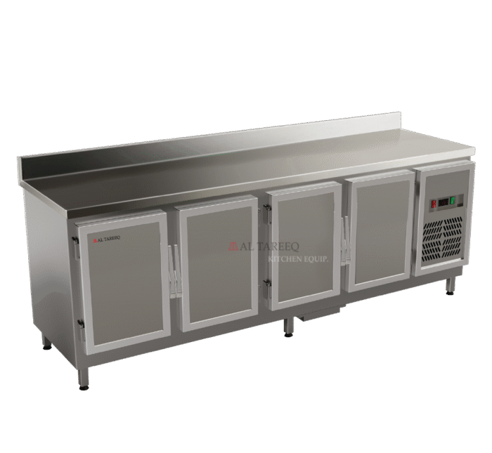 Work Top Refrigerator 4 Door - Model WRD4SB-257-CL