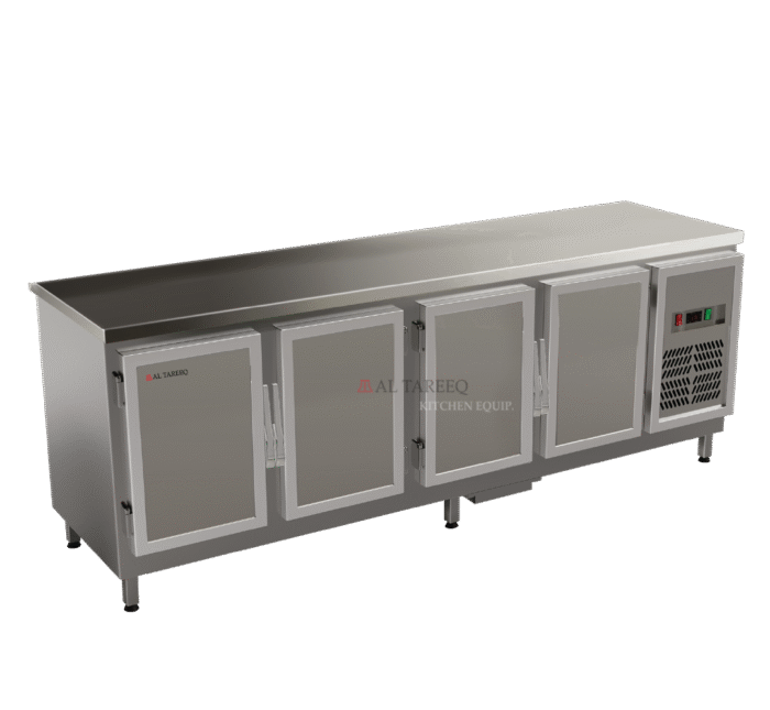 Work Top Refrigerator 4 Door - Model WRD4S-257-CL