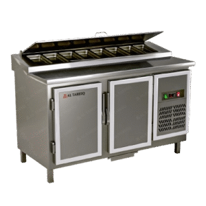 SALAD /PIZZA PREP. CHILLER 8 # 1/4 GN  - Model SPRHD2-157-CL