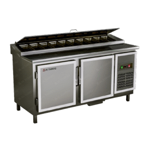 SALAD /PIZZA PREP. CHILLER 10 # 1/4 GN  - Model SPRHD2-187-CL