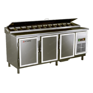 SALAD /PIZZA PREP. CHILLER 11 # 1/4 GN  - Model SPRHD3-207-CL