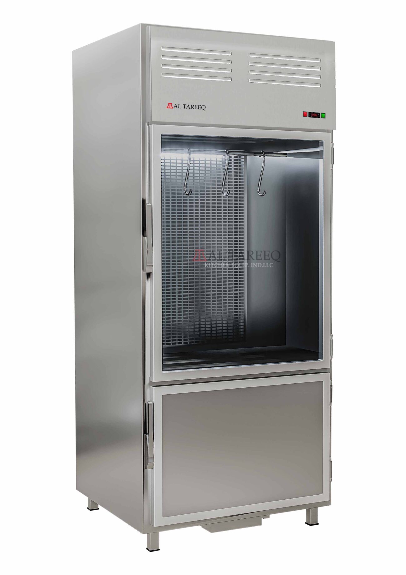 single door upright chiller for meat