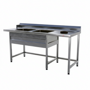 Al Tareeq kitchen Equipments Home Supermarket 01 78 double bowl dishwasher entry table