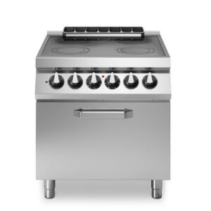 4-Zone Infrared Stainless Steel Electric Range with Static Oven R90