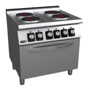 Electric 4 Hot Plate With Oven