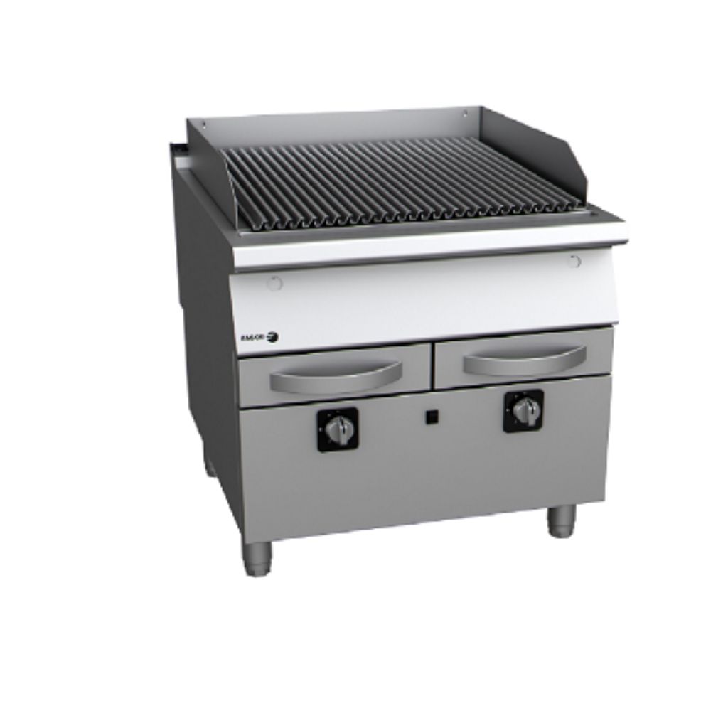 Al Tareeq kitchen Equipments Commercial Gas Charcoal Grill 1 Gas-Charcoal-Grill-With-Stand