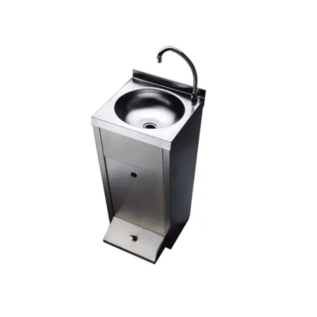 Al Tareeq kitchen Equipments Foot Operated Hand Wash Sink 1 FOOT OPERATED HAND WASH SINK