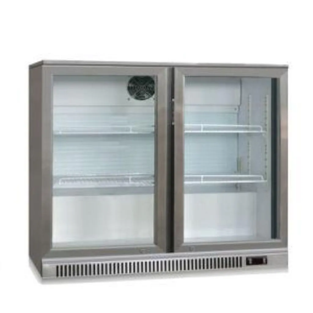 Al Tareeq kitchen Equipments Fagor Bottle Cooler EERM-2 SS - 2 Door 1 Fagor 2 Door Bottle Cooler (EERM-2 SS)