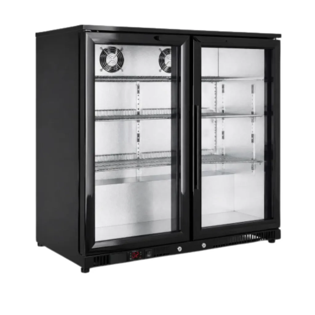 Al Tareeq kitchen Equipments Fagor Bottle Cooler EERM-2 – 2 Swing Door, Black 1 Fagor Bottle Cooler 2 Door